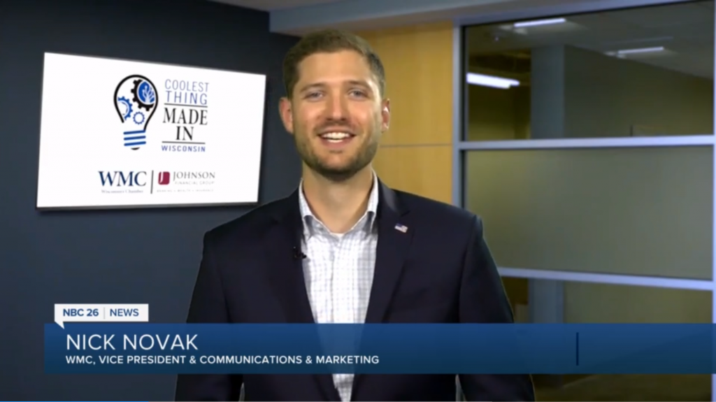 08.26.2020 Novak Coolest Thing NBC26 Screenshot